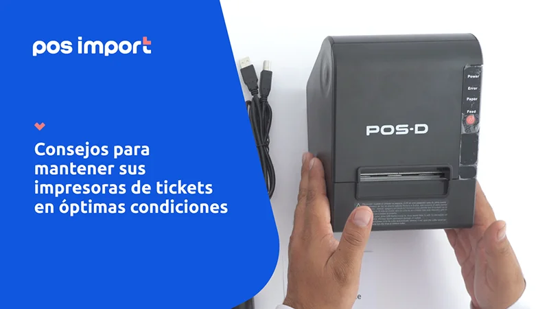 Mantenimiento de impresoras de tickets